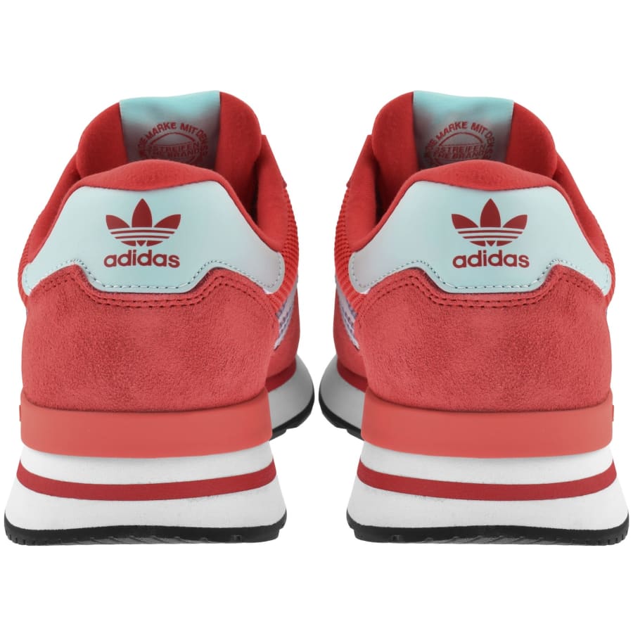The RED アンプル adidas Originals ZX 500 RS Trainers Red | Mainline Menswear gb